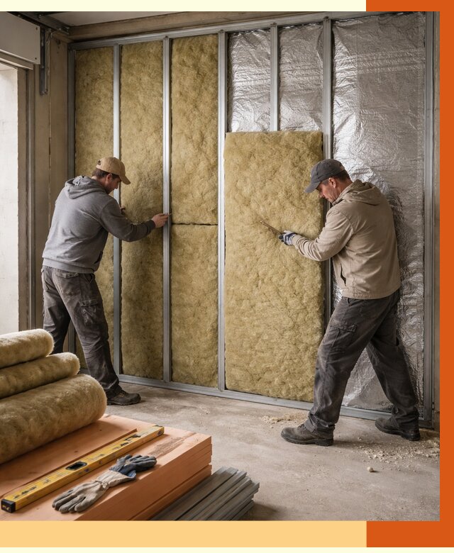 Утепление гаража изнутри в Сургуте от 7667 руб/м2 — работы и цена | ТепломастерСрг