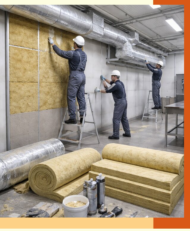 Утепление пищевого цеха в Сургуте от 12778 руб./м² — комплексно под ключ | ТепломастерСрг