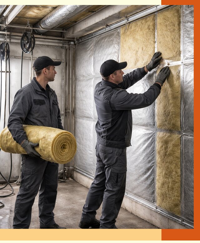 Утепление автомойки в Сургуте от 8689 руб./м2 — комплексное утепление под ключ | ТепломастерСрг