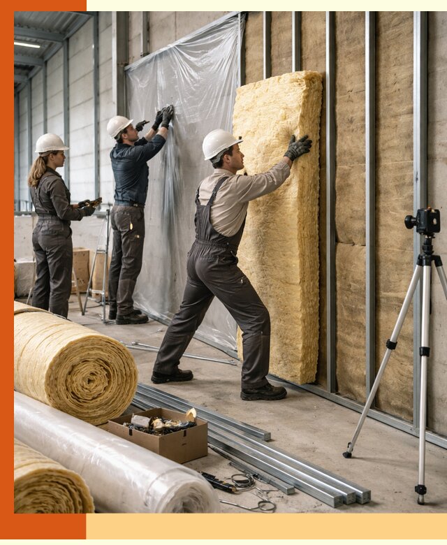 Утепление складского терминала в Сургуте профессионально и надёжно