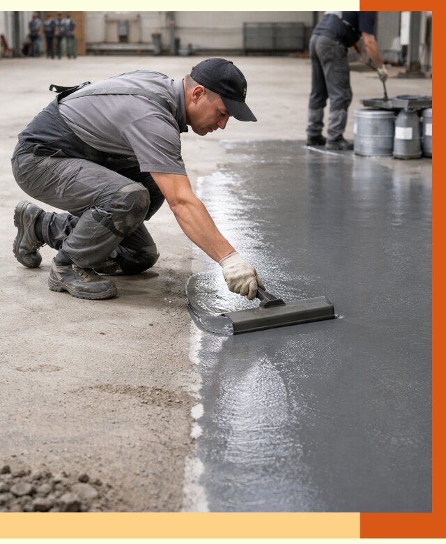 Гидроизоляция промышленного пола в Сургуте от 1227 руб./м2 — ТепломастерСрг специалисты под ключ