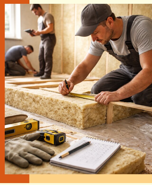 Расчет толщины утеплителя для зданий и помещений в Сургуте